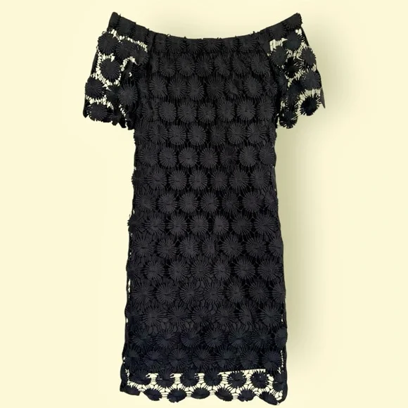 white christmas dresses Singles Crochet Lace Mini Dress main image 1